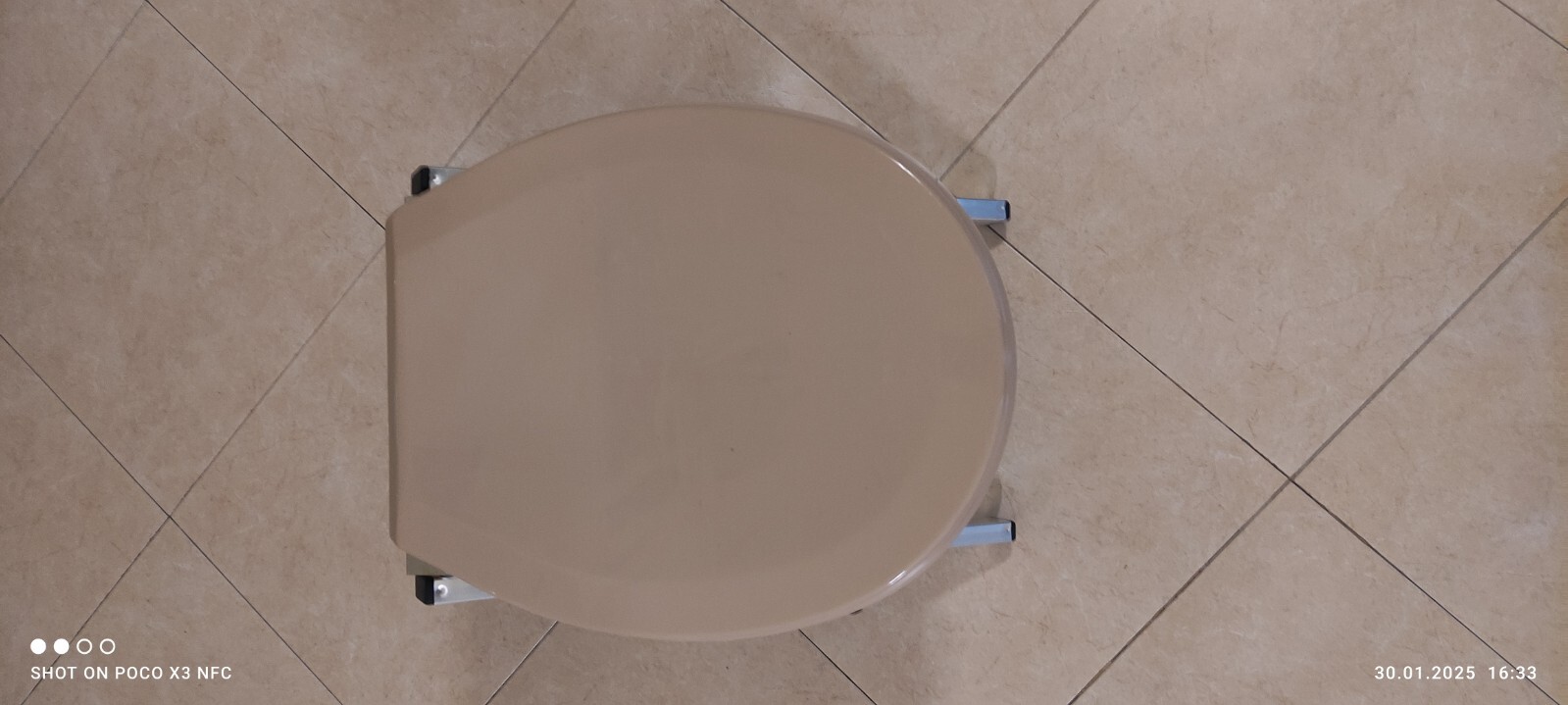 Portable Folding Toilet Seat Chair for Outdoor Camping Park Travel with Lid NEW