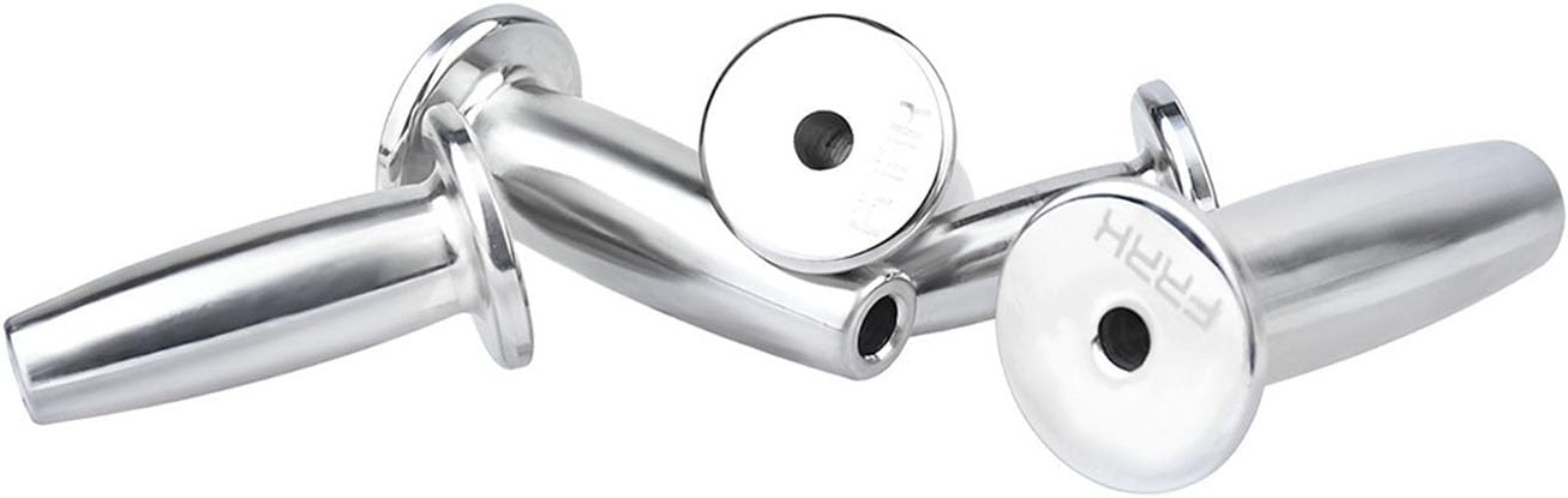 Male Special Sounding Rod – XL Stainless Steel with Curved Ergonomic Design