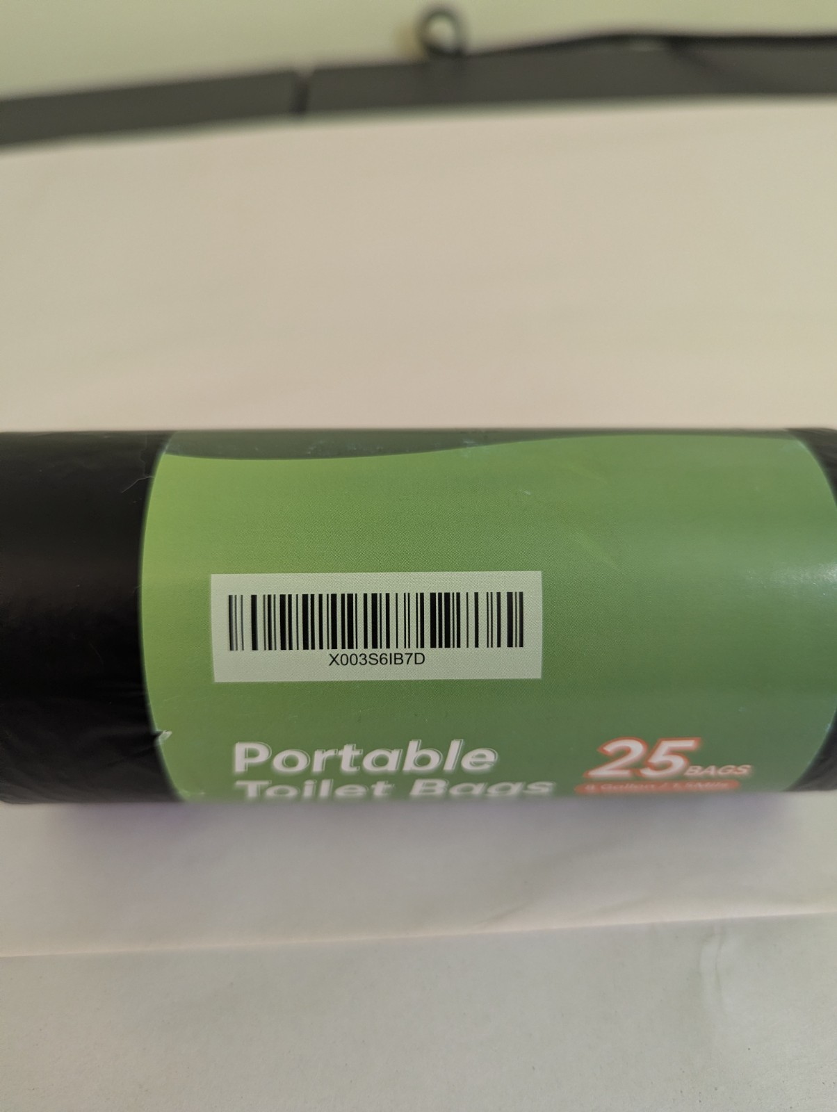 CRAZYTHUR Portable Toilet Gel Powder 50 Pack & 25 Biodegradable Bags