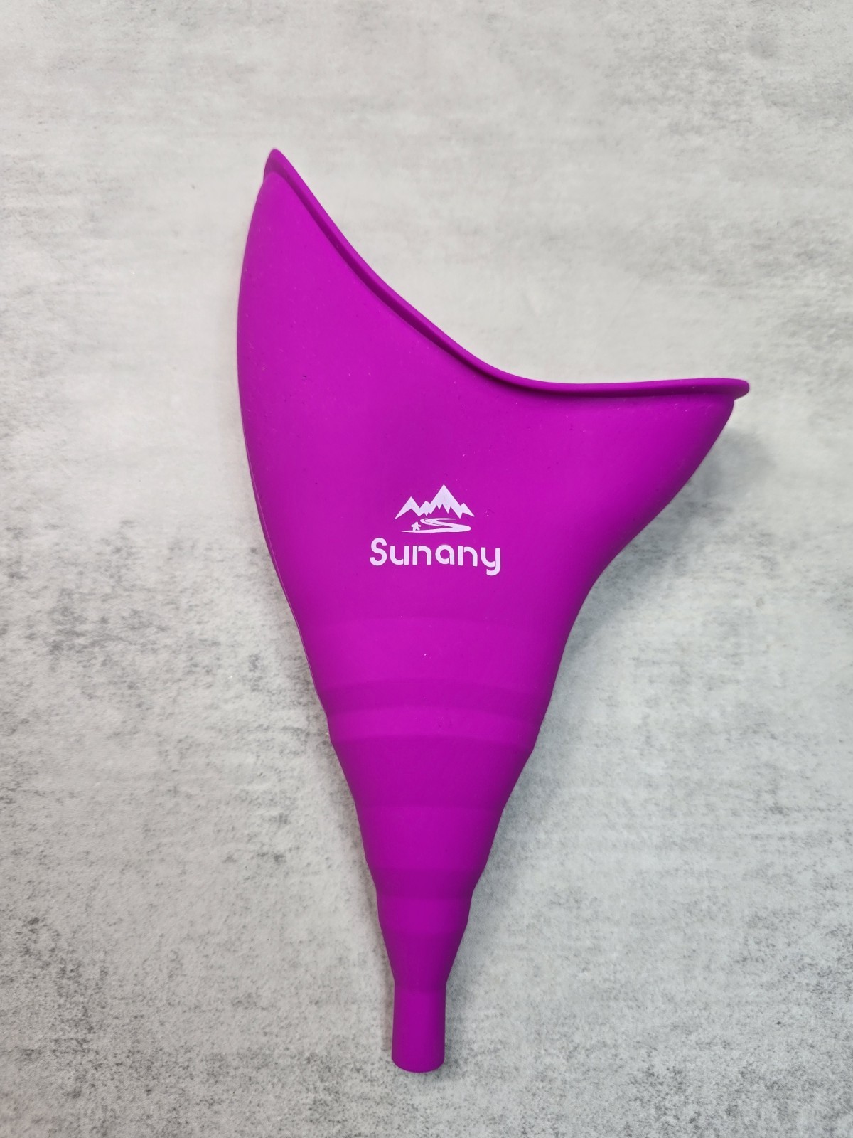Women Reusable Pee Funnel Purple Hiking Urination Indoor Outdoor Travel NEW