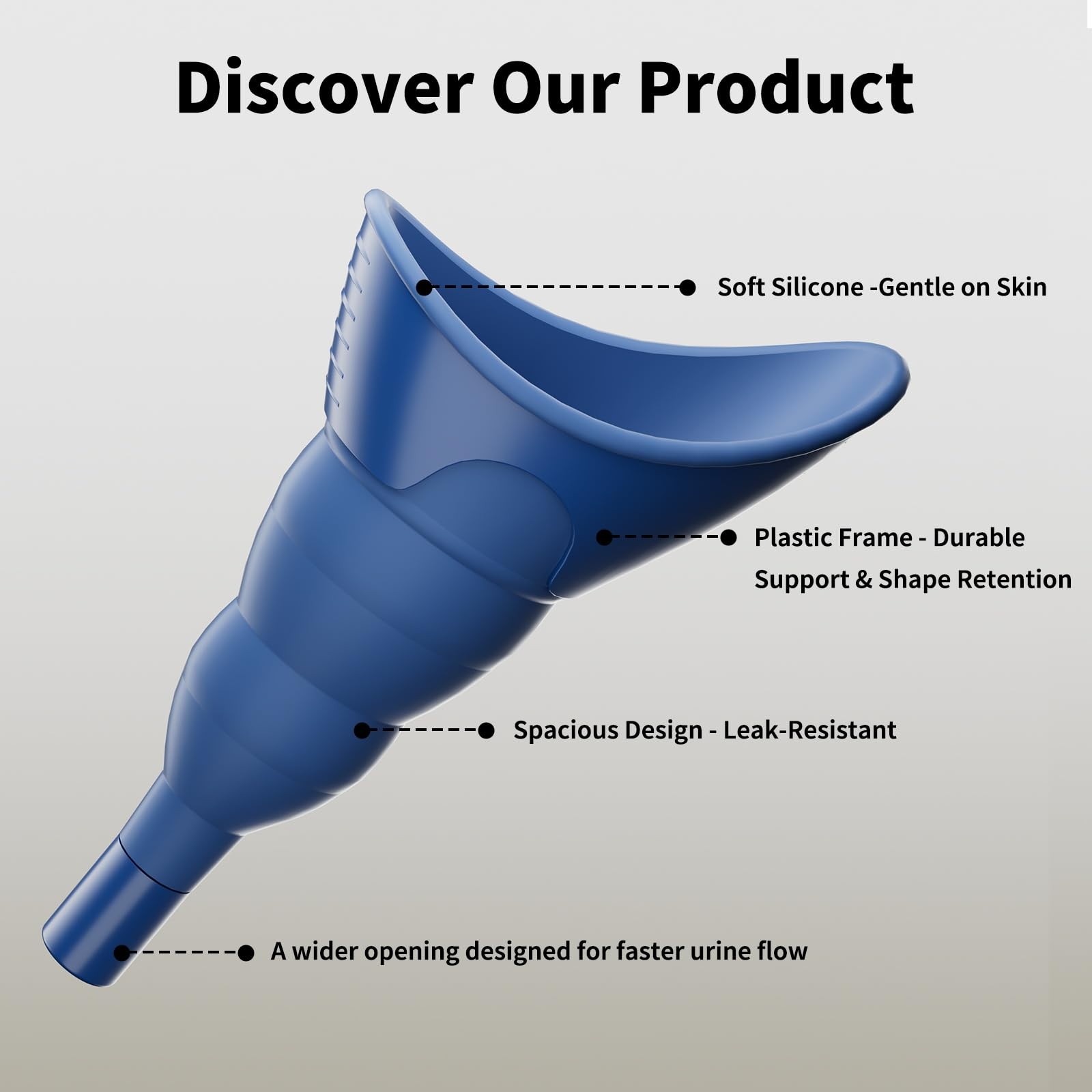 Female Urination Device, Reusable Hygienic Pee Funnel for Women, Outdoor Urin…