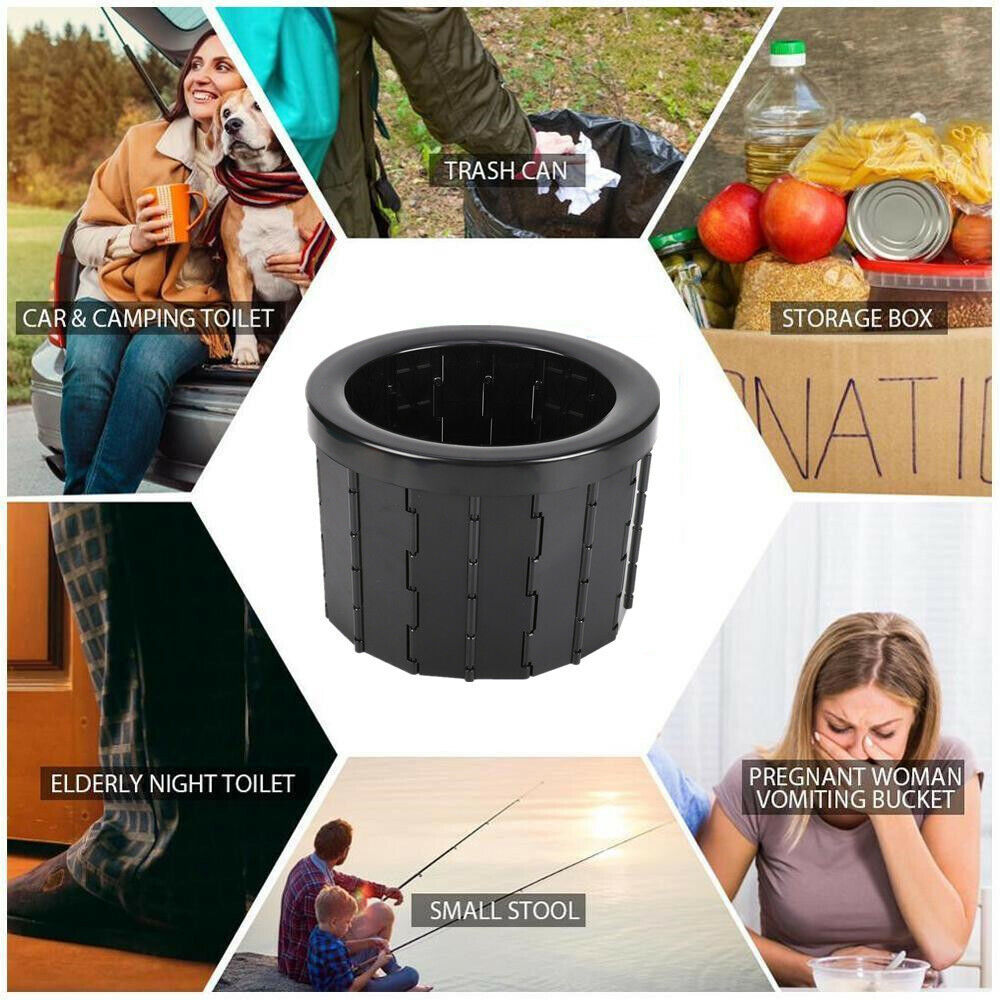 Portable Toilet, Flush Potty, Car Travel Camping Outdoor Hiking For Adult Kid