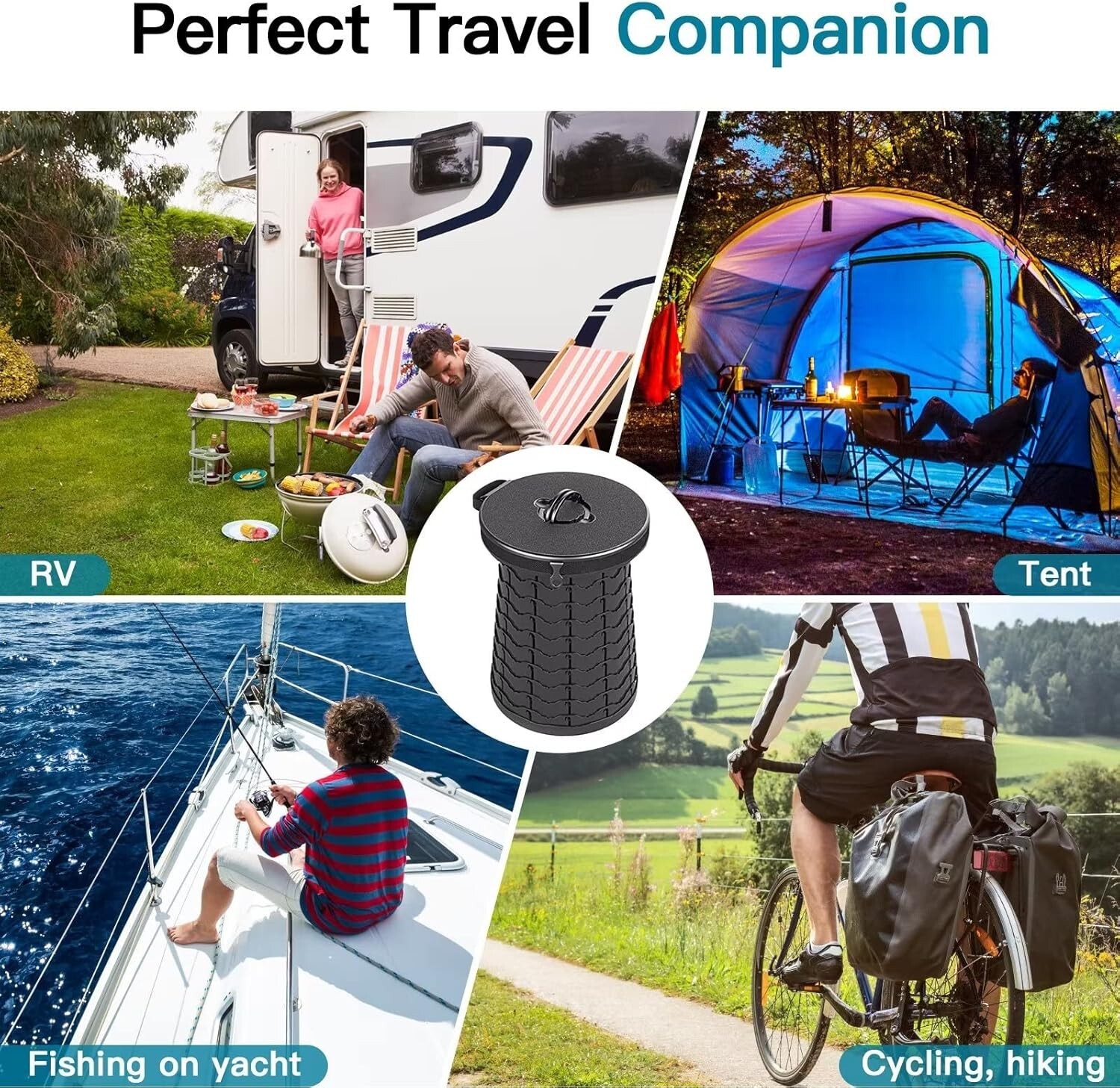 Camping toilet camping loo outdoor folding camping toilet foldable c764
