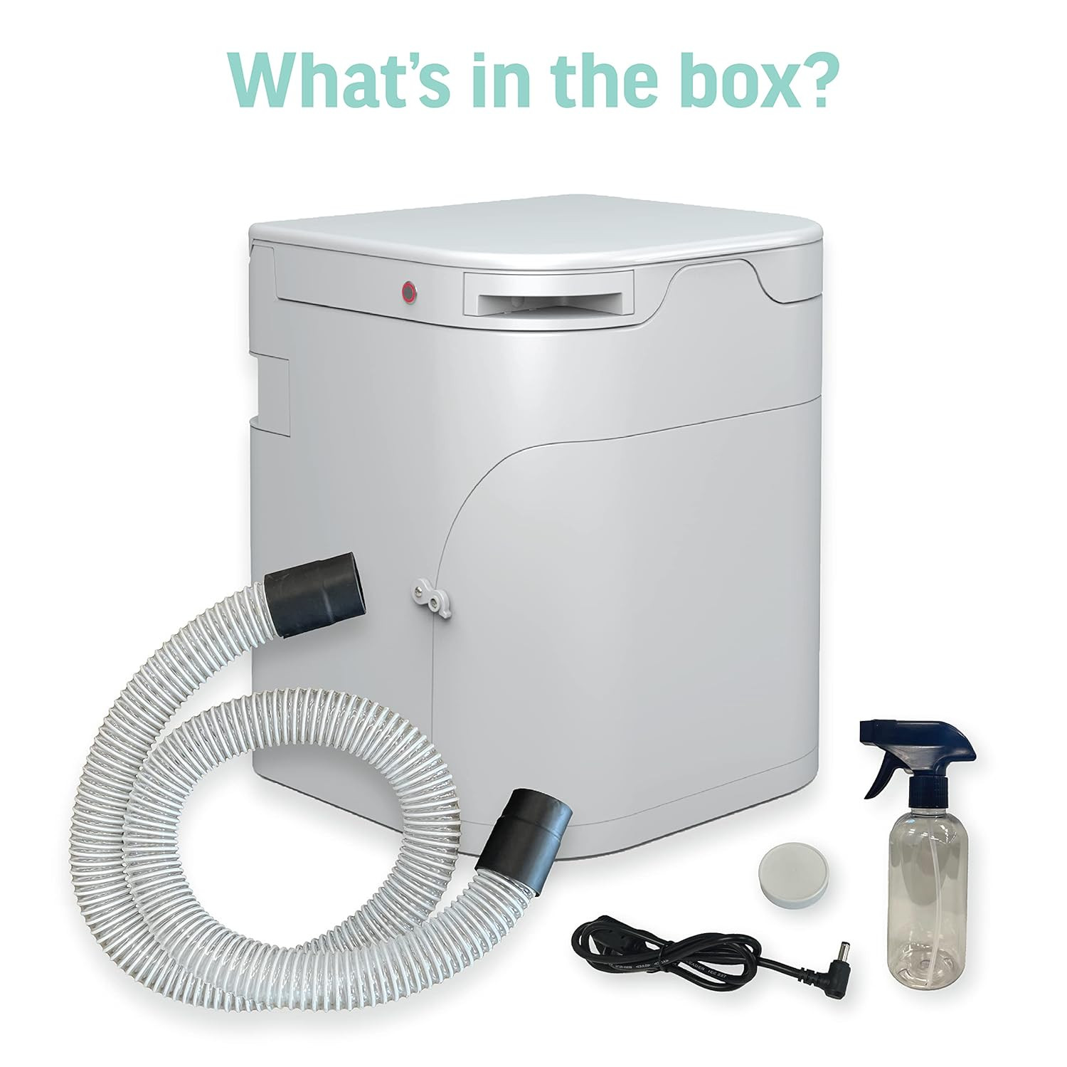Origin 12V Electric Composting Toilet – Compact, Odorless, Off-Grid Solution