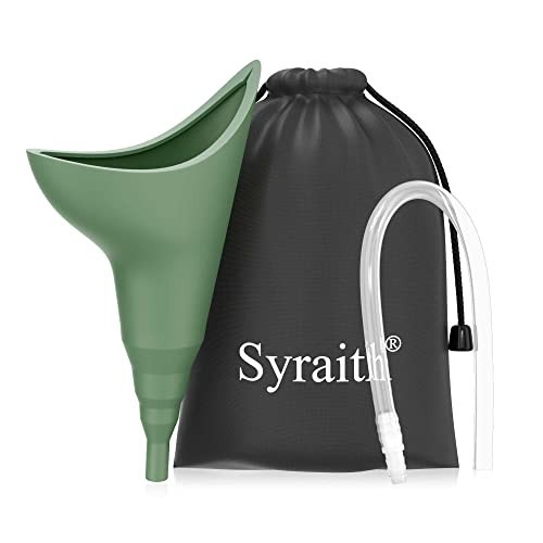 Portable Female Urinal Device – Reusable Silicone Pee Funnel with Extension Pipe