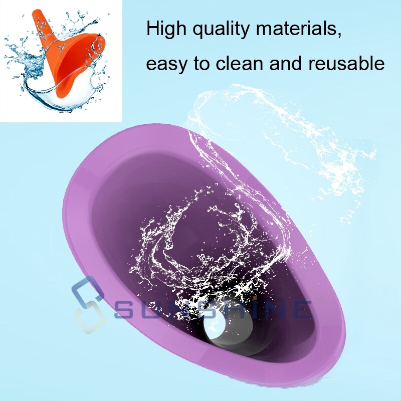 3PCS Reusable Portable Urinal Women Female Travel Camping Standing Pee Device
