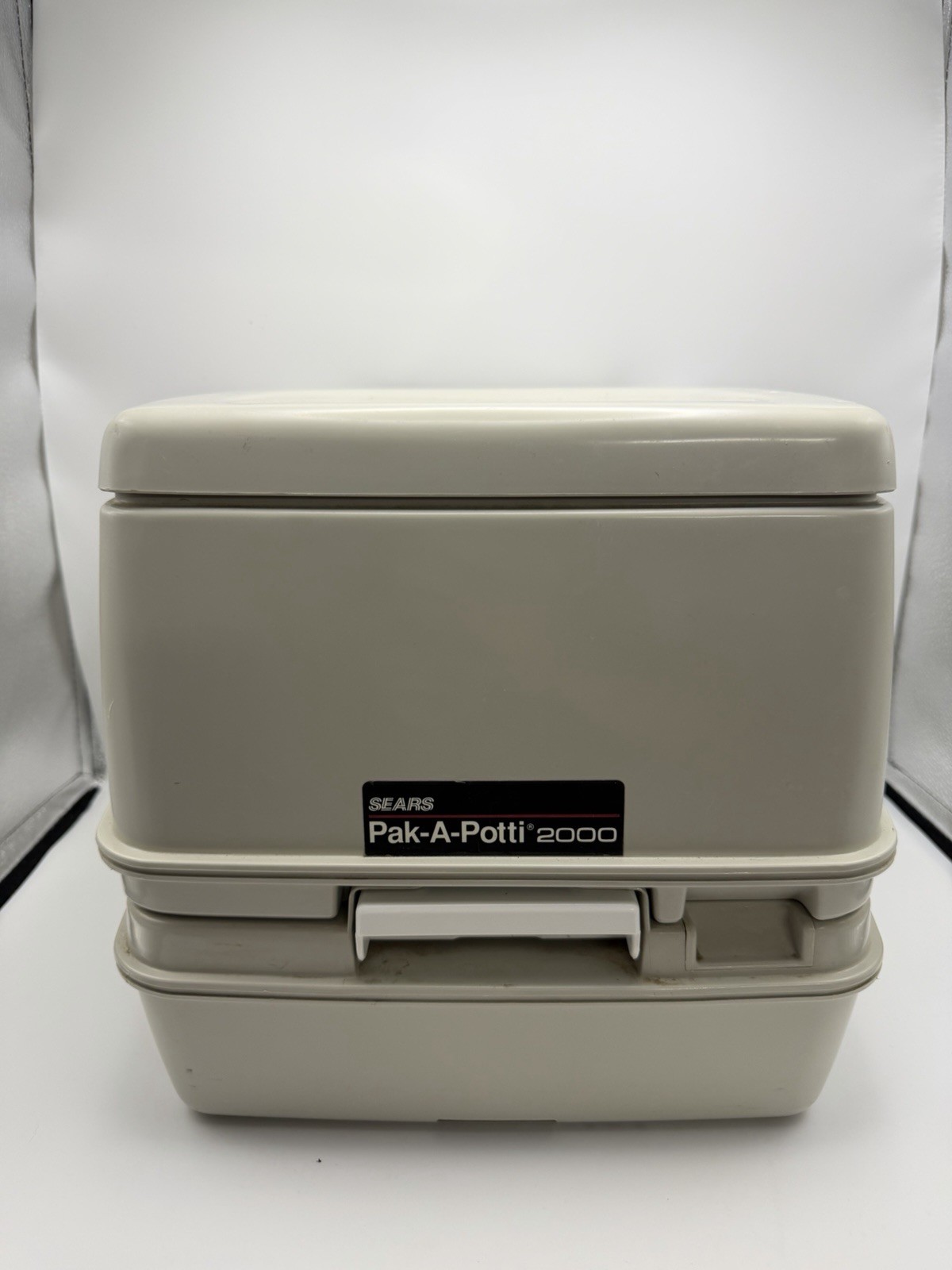 Vintage Sears Pak-A-Potti 2000 Portable Camping RV Boat Toilet Unused USA