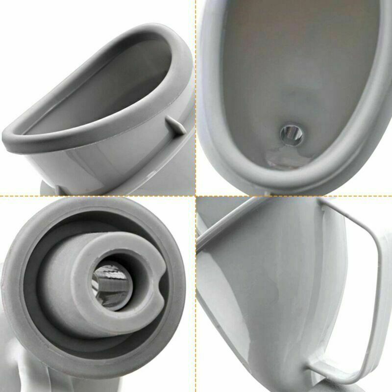 1/2 x Portable Potty Pee Funnel Men Women Emergency Urinal Outdoor Toilet Device