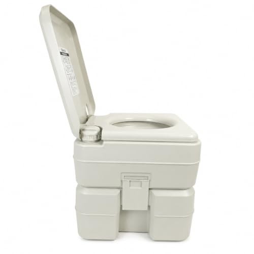 Premium Camping Portable Toilet – 5.8 Gallon 5.3 Gallon – Multifunctional