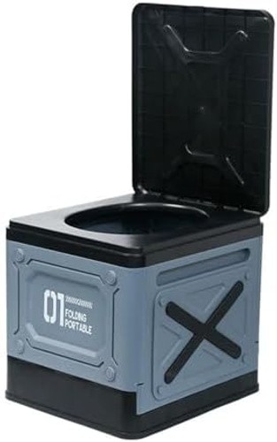 Multifunctional Foldable Portable Car Toilet Lightweight Outdoor Camping & Tr…