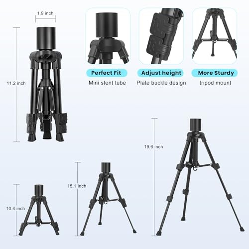 Starlink Mini Tripod Mount Height Adjustable Lightweight Tripod with Aluminum