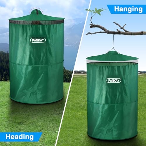 Pop Up Privacy Tent, Portable Outdoor Camping Bathroom Toilet Tent, Green
