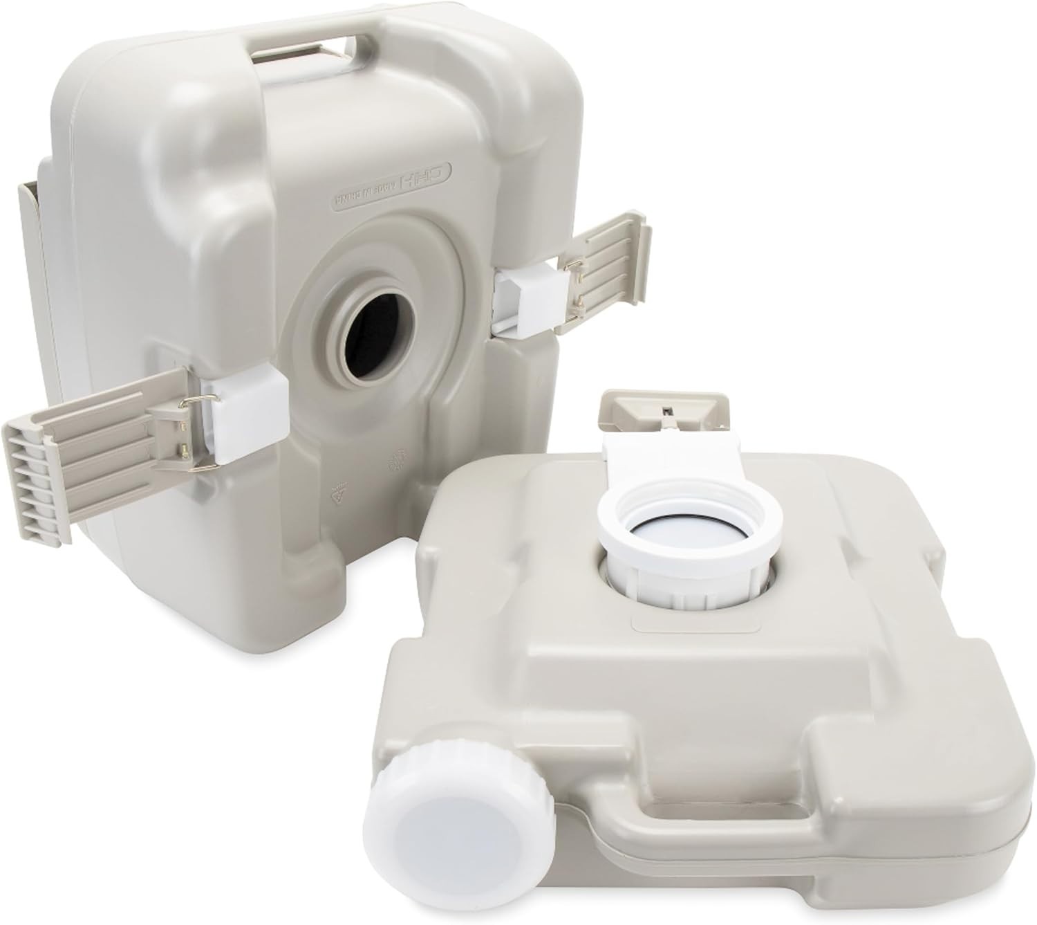 Camco 2.6 Gallon Portable Toilet 41531 For Camping RV Boating Road Trips Compact