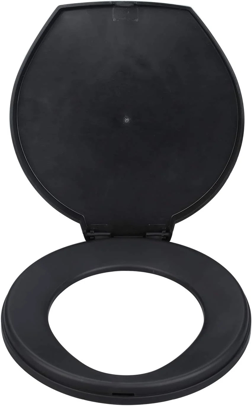 Portable Emergency Toilet Seat for 5 Gallon Buckets Outdoor Camping Snap on Lugg