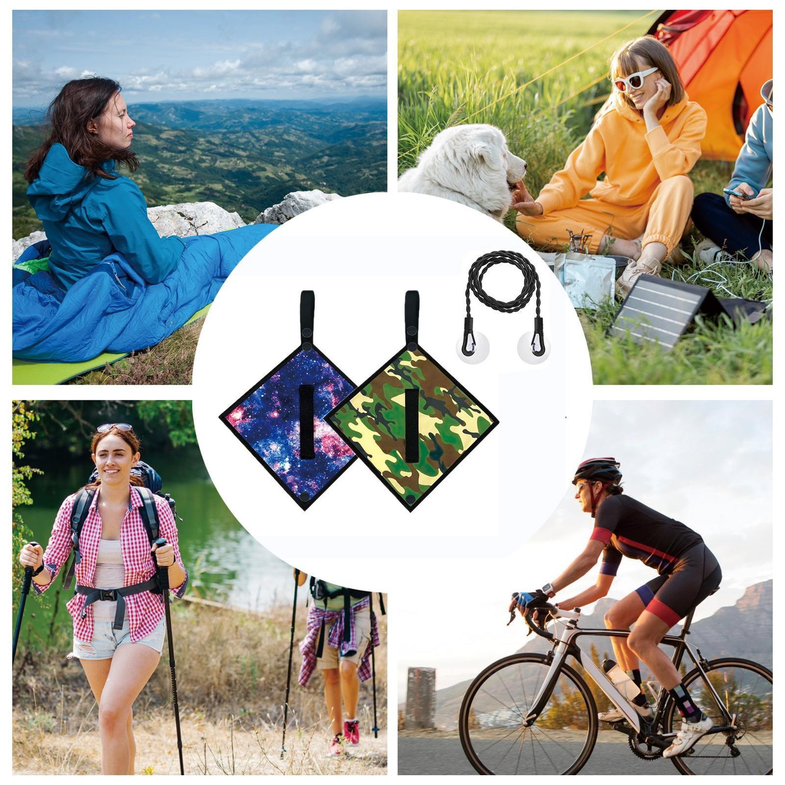 Pee Cloth Hiking Urination Device Camping Pee Rag Eco-Friendly Washable Absorben