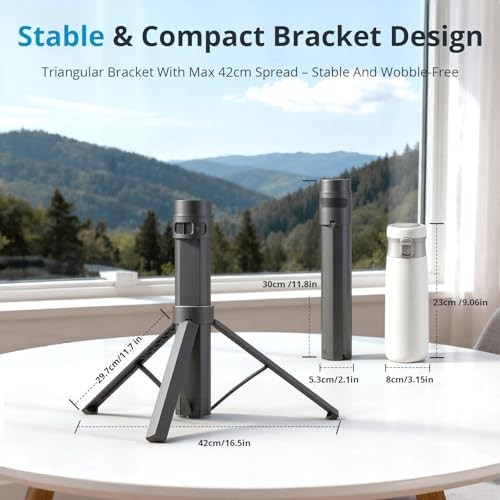 Portable 166Wh 45000mAh Battery Pack for Starlink Mini with Tripod Stand