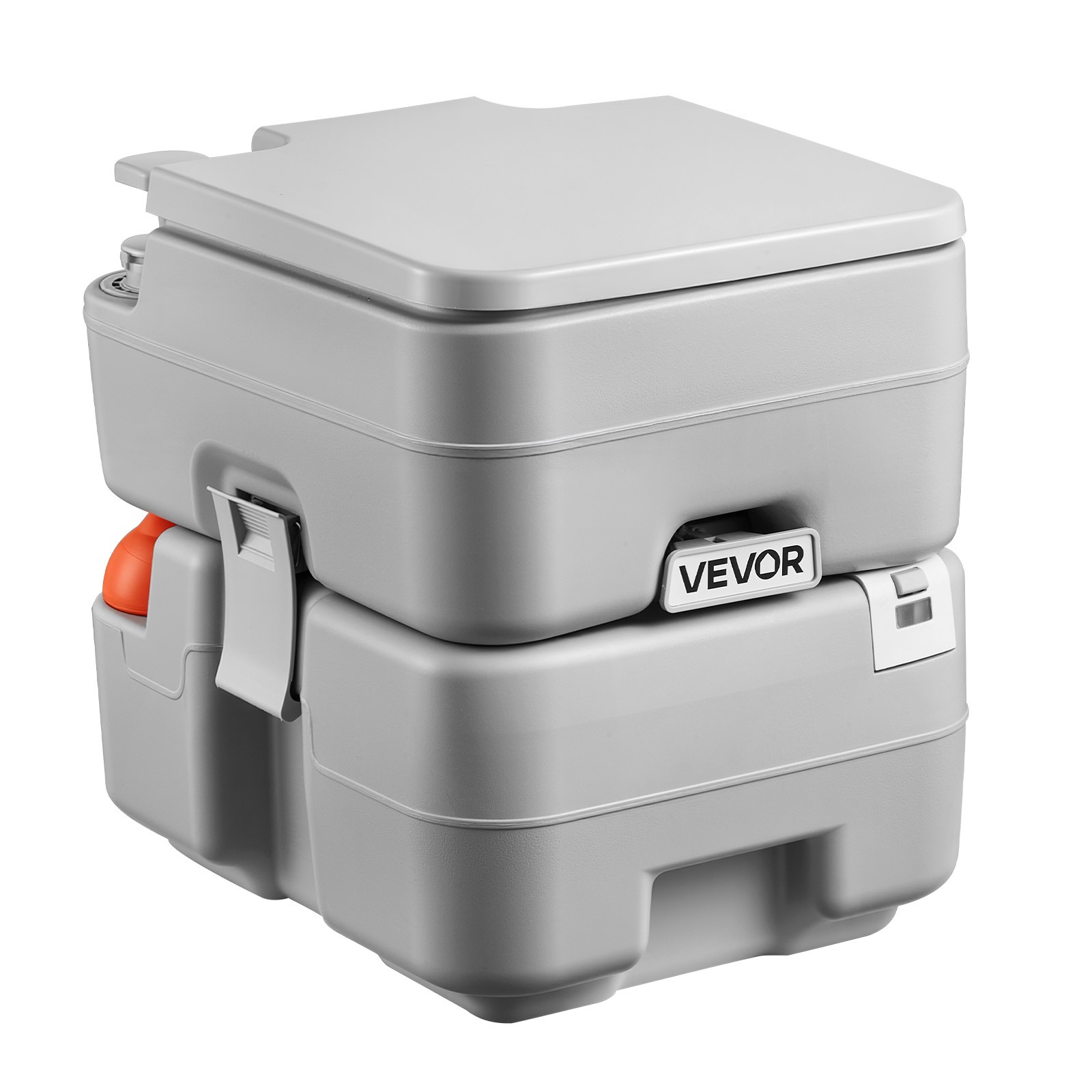 VEVOR Portable Toilet Outdoor Travel Potty 5.3 Gallon Flush for Camping Hiking
