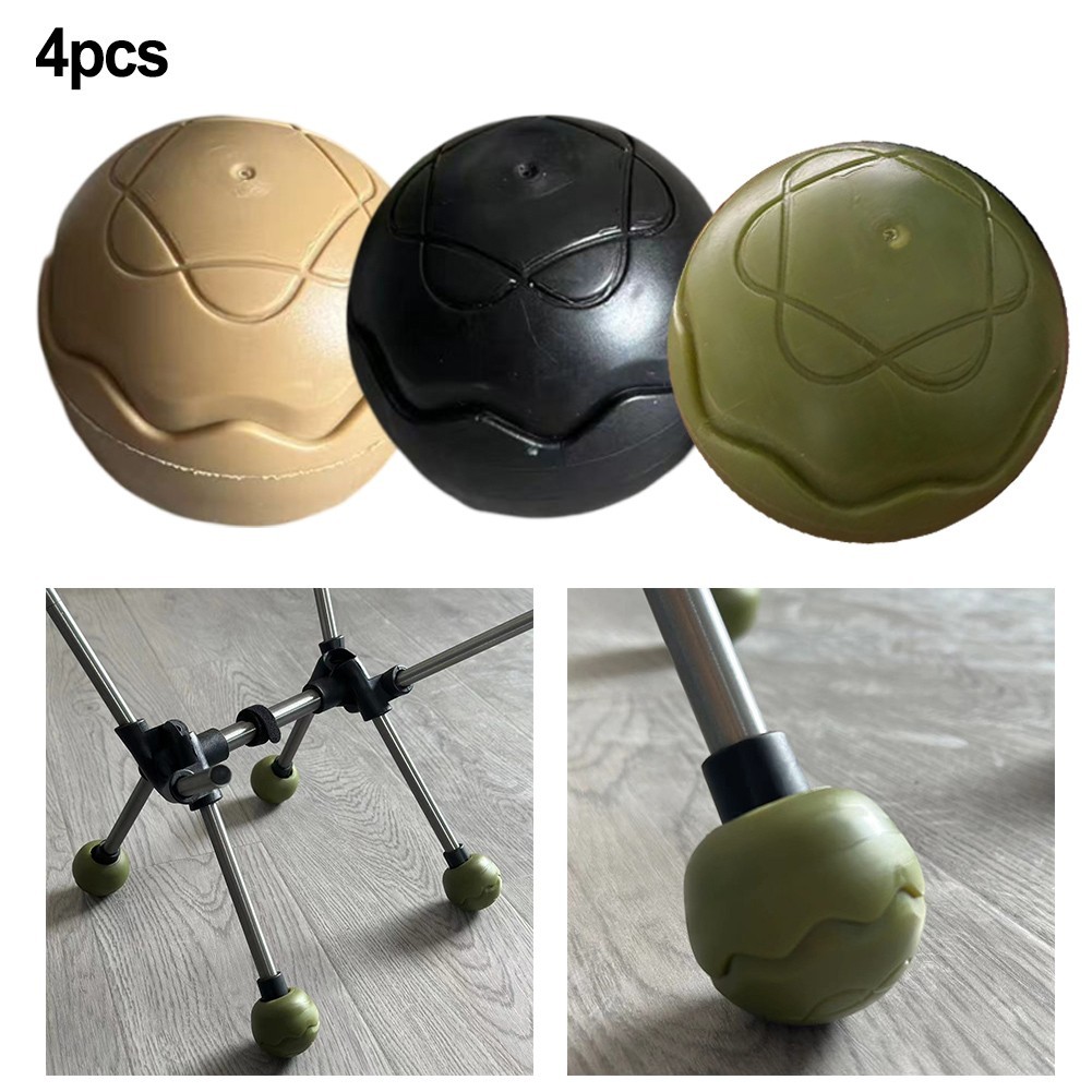 Mud Resistant Chair Leg Mat Anti Sink Foot Covers for Camping Chairs 4pcs
