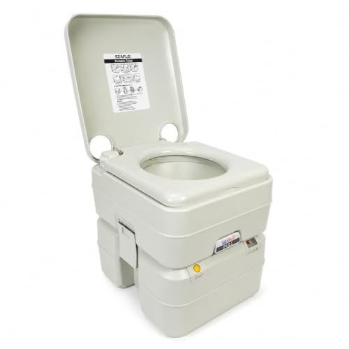 Premium Camping Portable Toilet – 5.8 Gallon 5.3 Gallon – Multifunctional