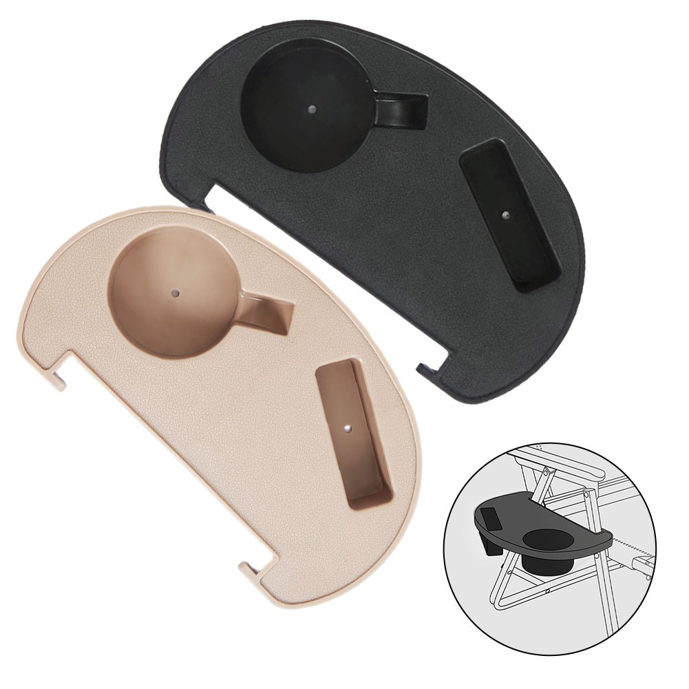 Portable Lounger Tray Clip for Folding Chairs Keep Your Essentials Handy