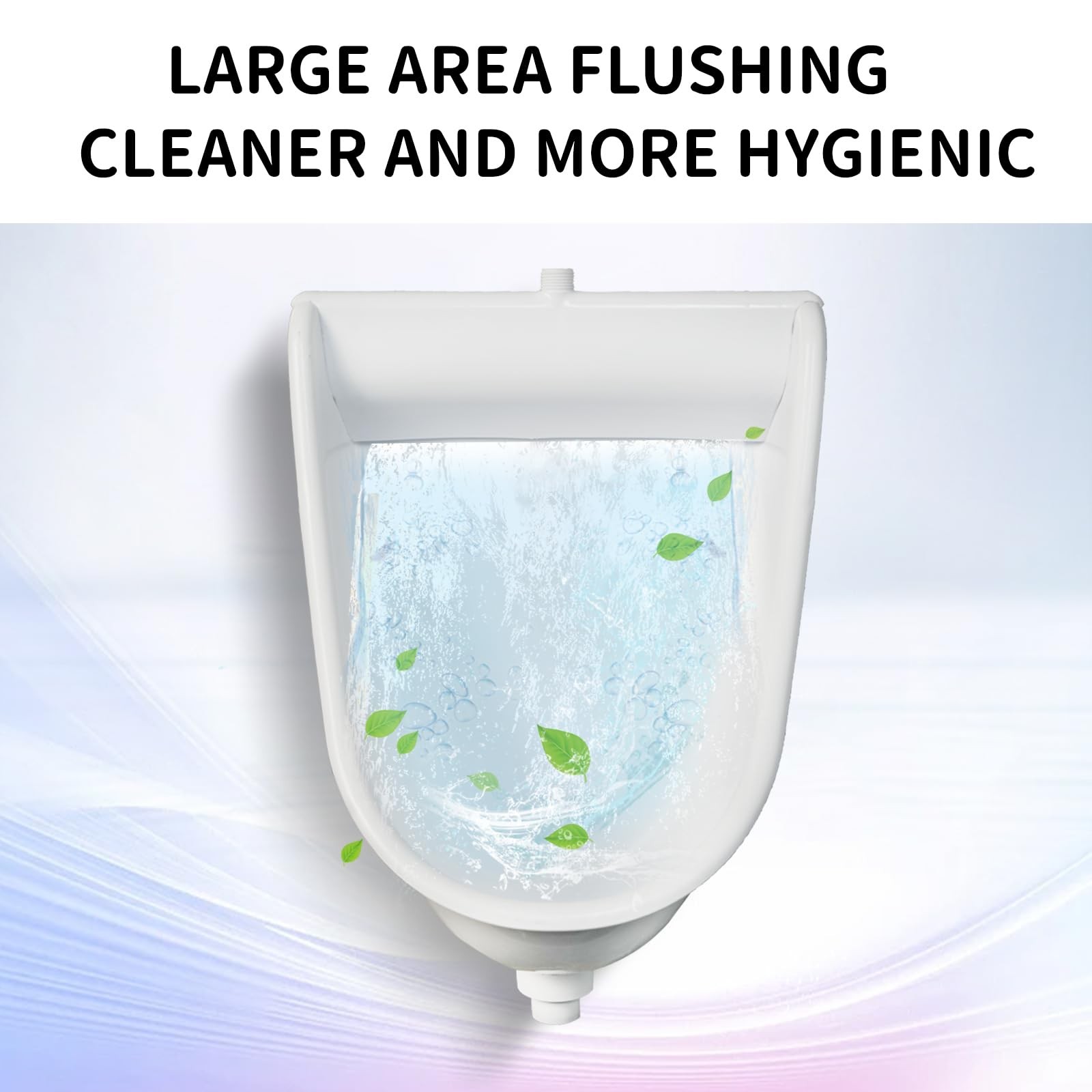 Wall Mounted Commercial Urinal Universal Washout TopSpud Urinal Bathroom Wate…
