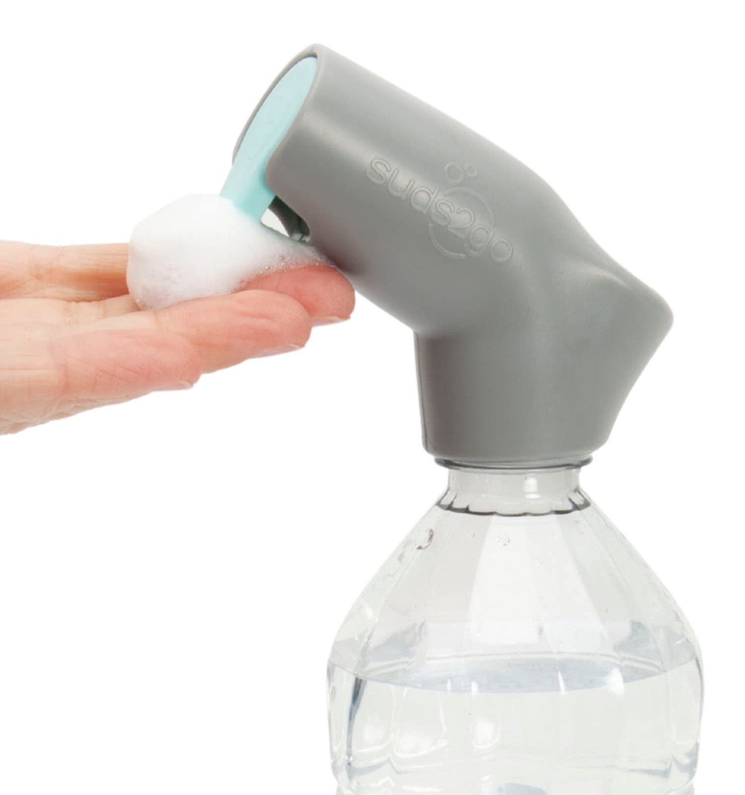Water Bottle Wash Refillable Caps 2-Pack, Portable Hand Washing Station with …