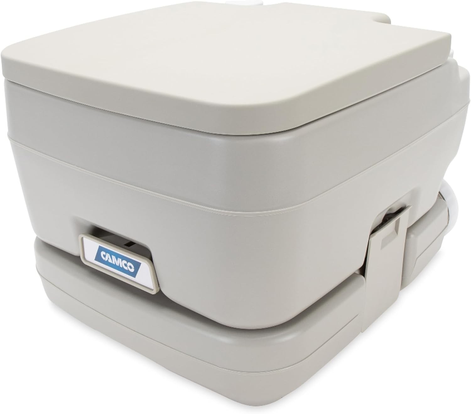 Camco 2.6 Gallon Portable Toilet 41531 For Camping RV Boating Road Trips Compact