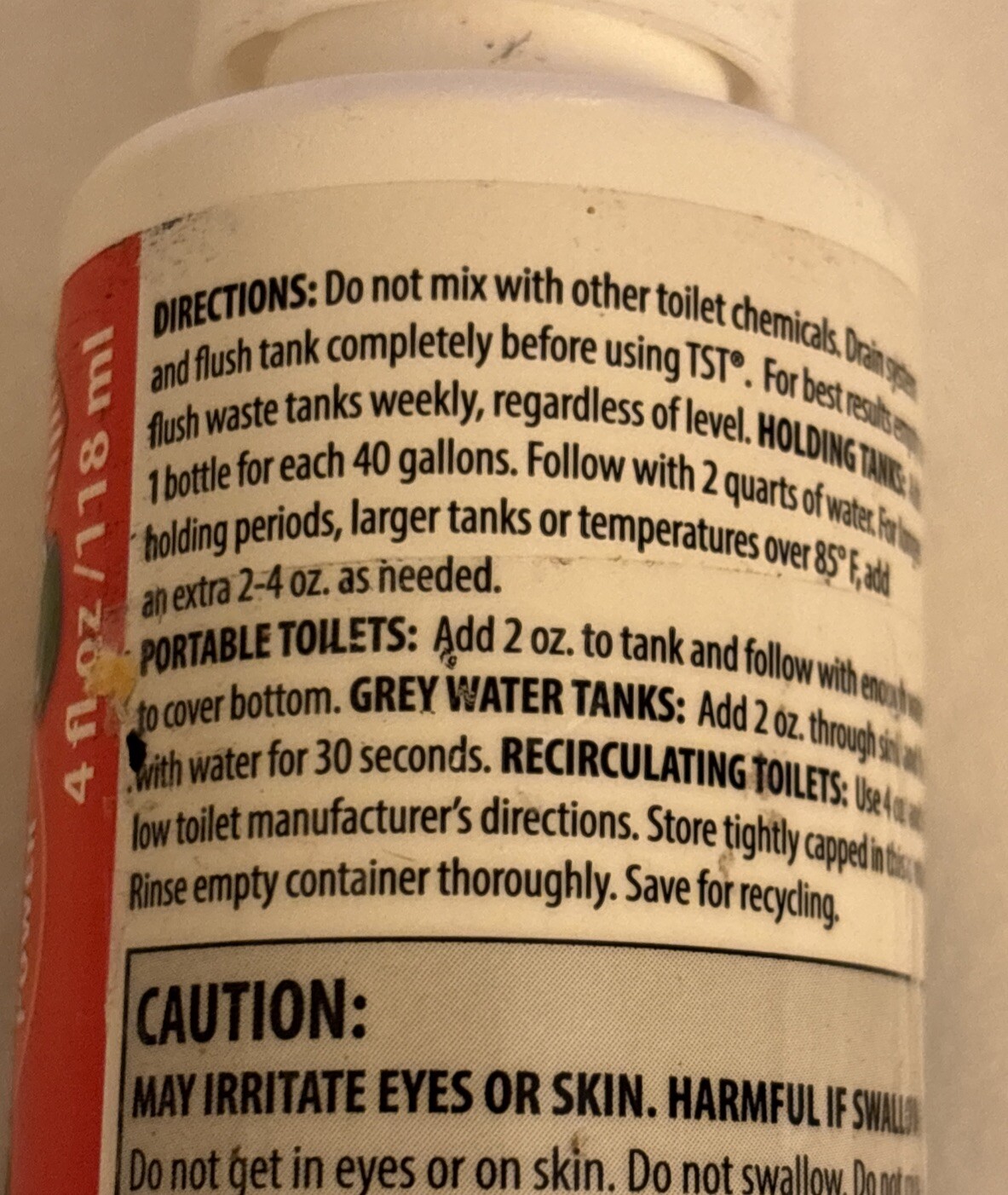Camco TST MAX RV & Camper Toilet Treatment Singles, Pack of 6 Single Use Citrus
