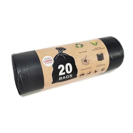 Biodegradable Camping Toilet Waste Bags & Trash Bags, 8 Gallon Compostable