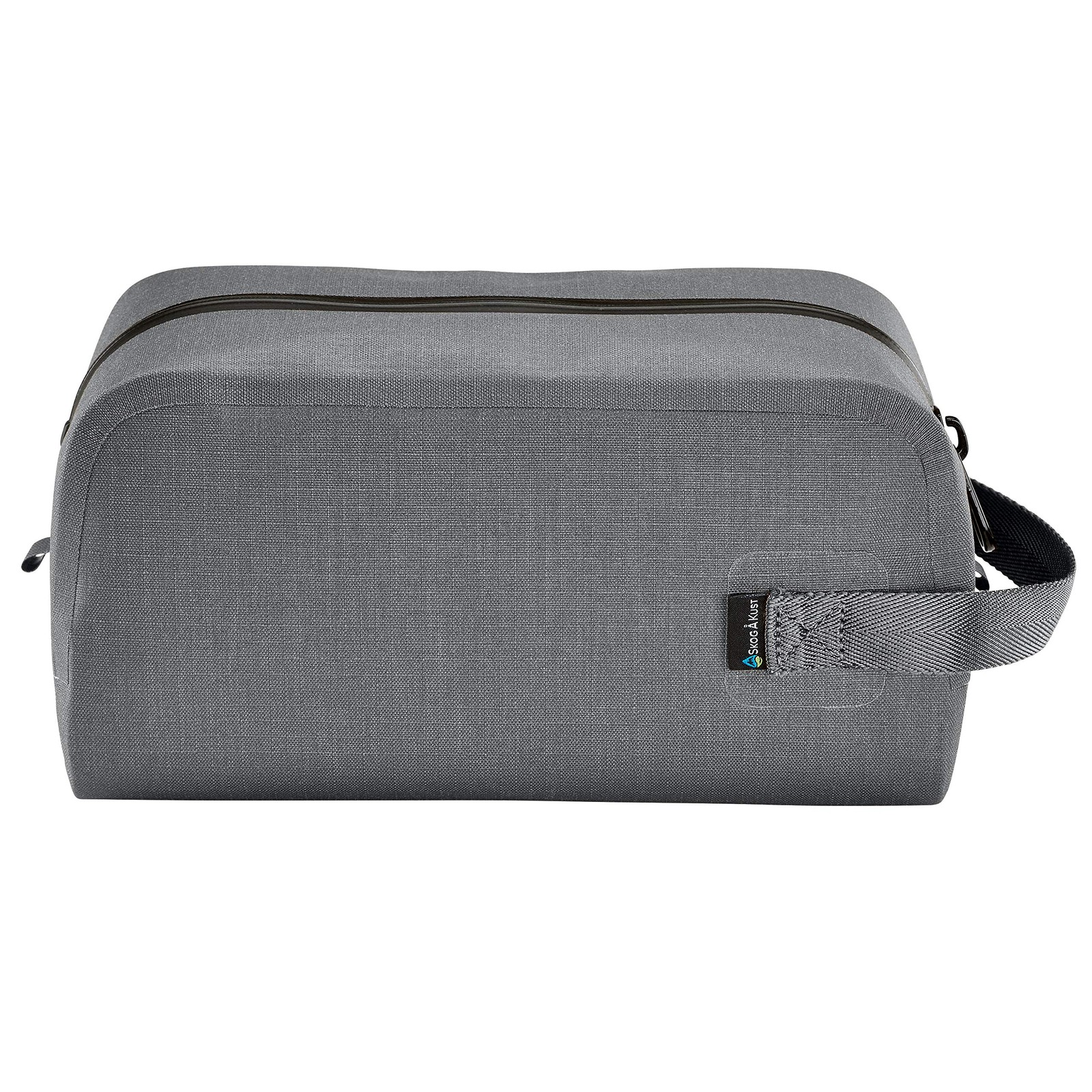DoppSåk Waterproof & Leak-Proof Travel Toiletry Bag | Large, Charcoal Grey