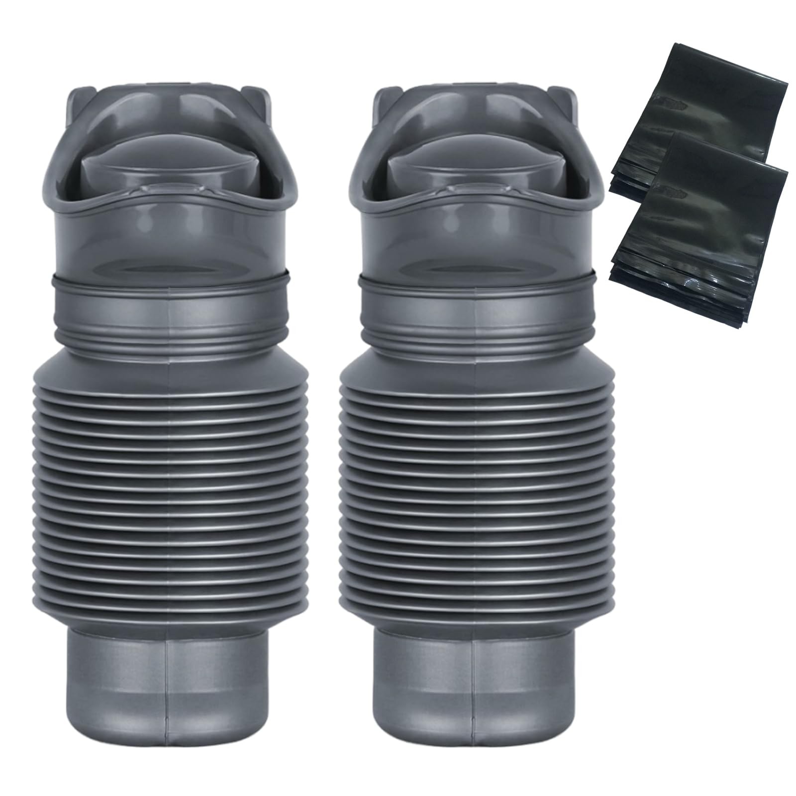 2-PC 750Ml Leakproof Collapsible Pee Sport Pee Bottle for Men, Reusable Travel U