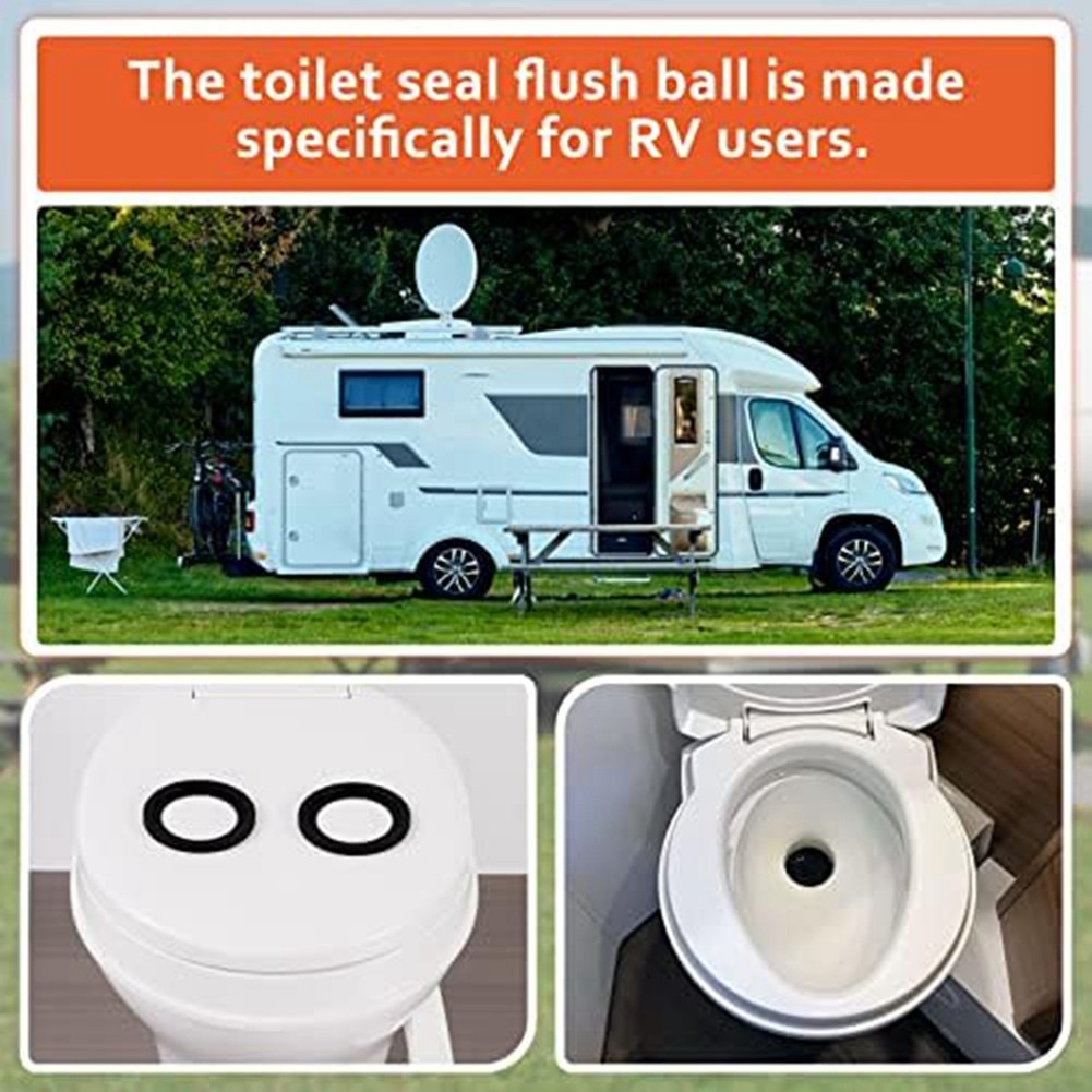 2Pcs RV Toilet Seal Kit Perfect Replacingfor 300/310/320 RV Toilet Parts2716
