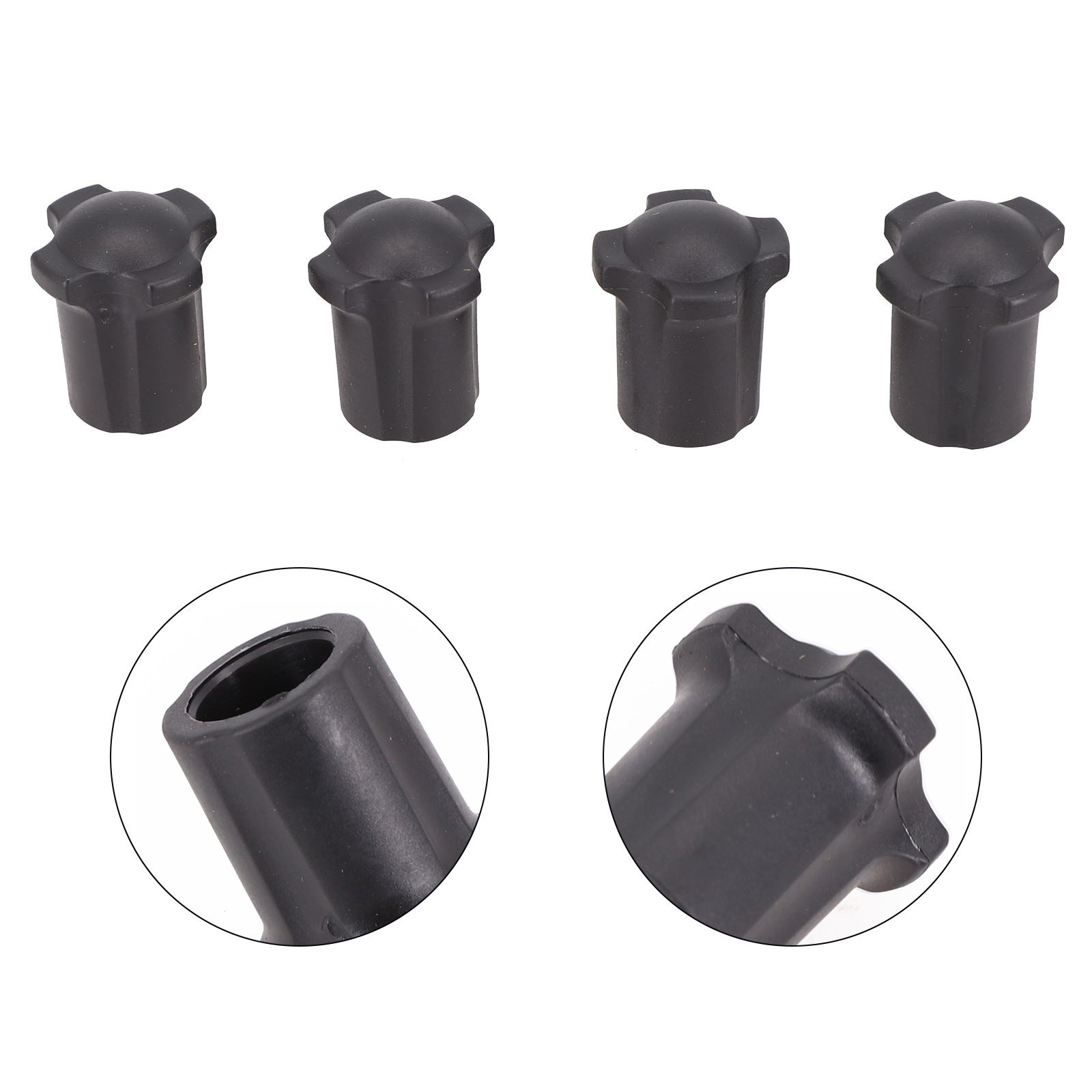 Stability in Outdoor Adventures with Camping Chair Leg Cap 4pcs