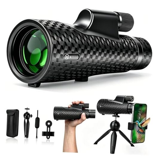 15×56 Monocular Telescope High Power Monoculars High Definition for BLACK-1