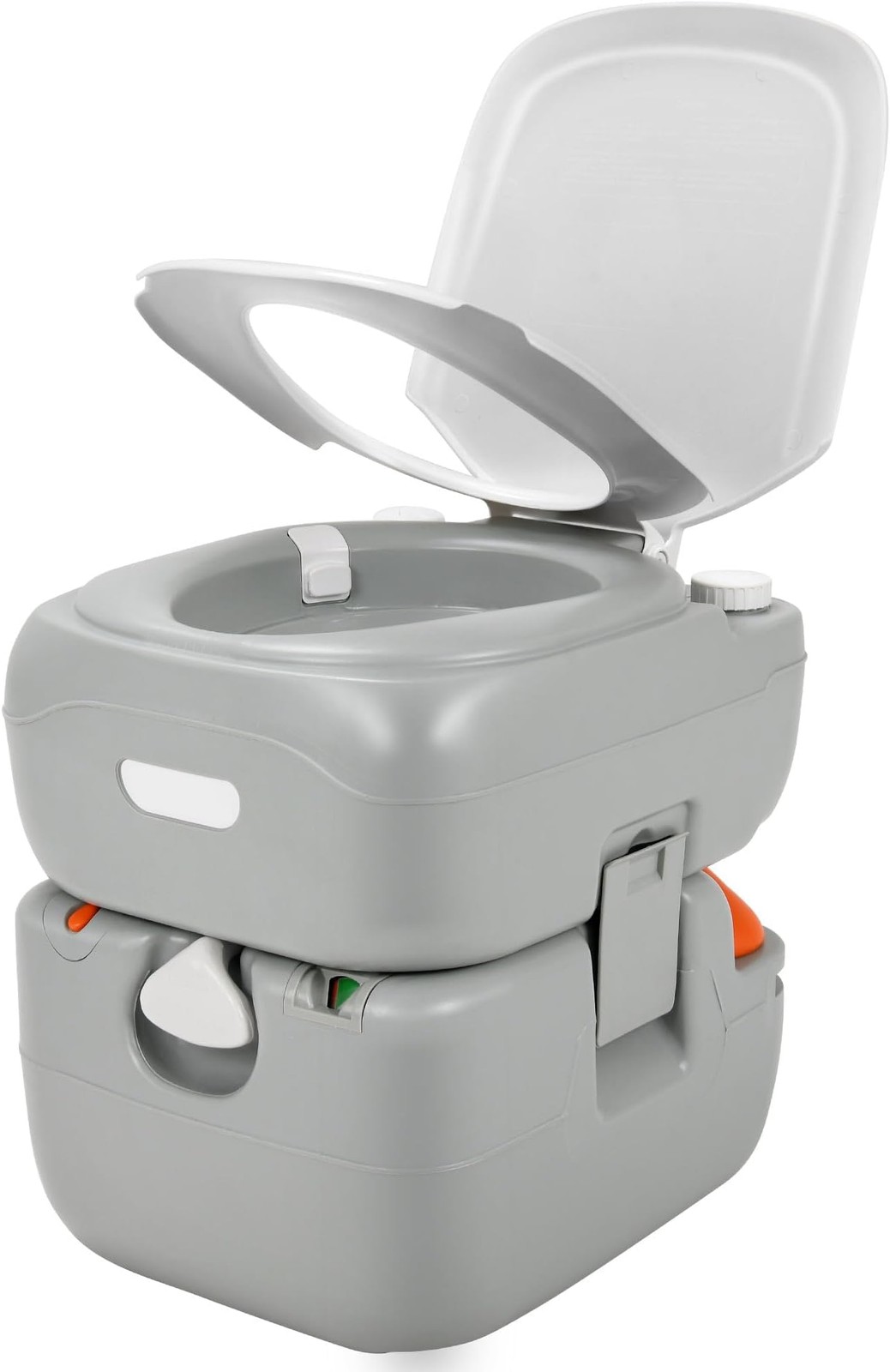 YITAMOTOR Portable Toilet 5.8 Gallon, Camping Porta Potty, RV Toilet with Han…