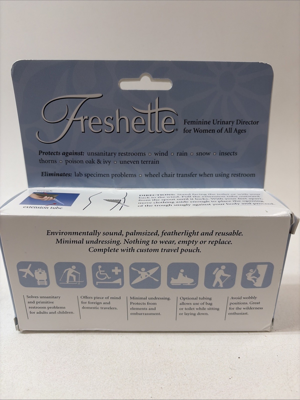 Freshette Feminine Urinary Director For Women Camping & Outdoor Toilet Helper