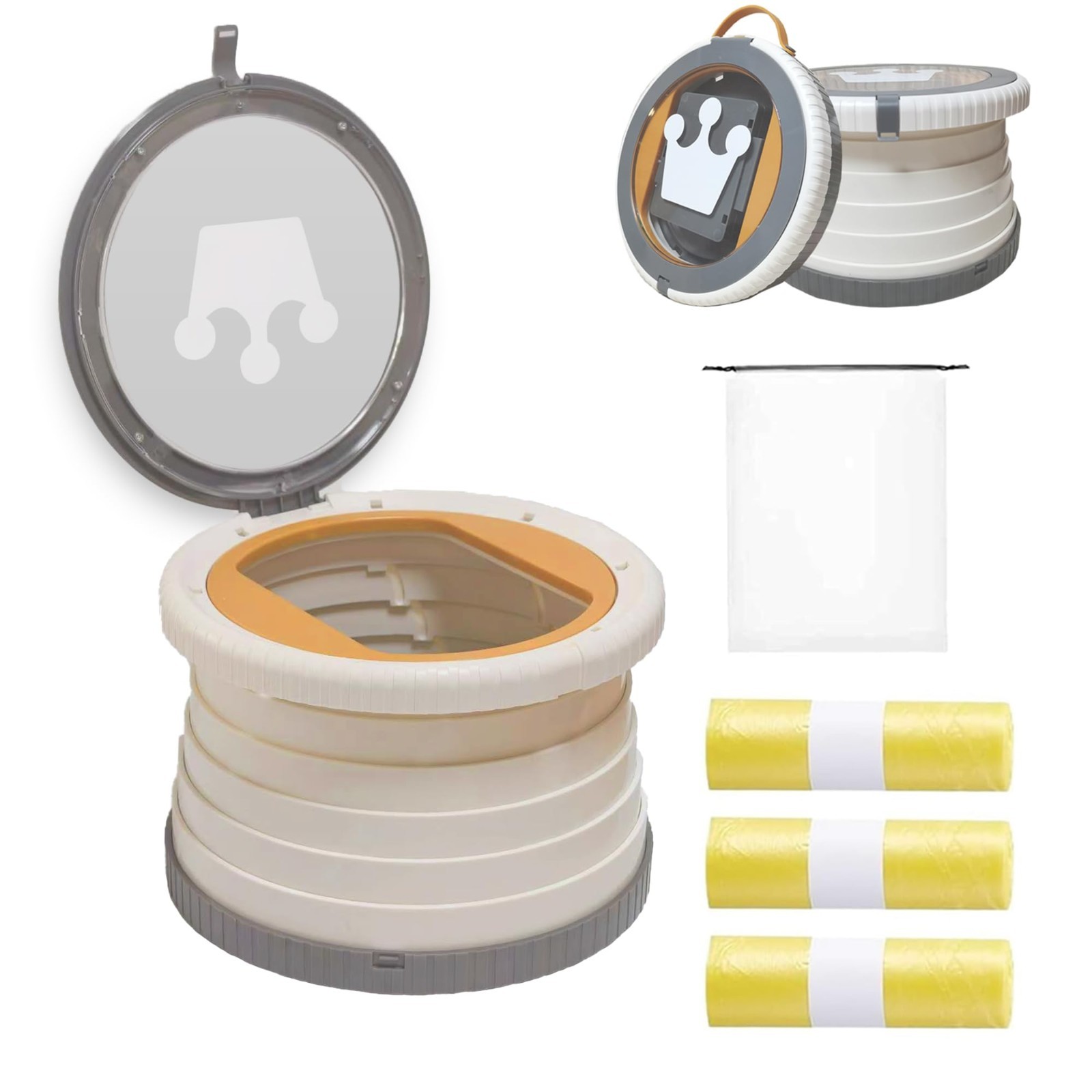 Portable Toilet for Kids – Travel Potty Seat with Bag, Ideal for Camping & Outdo