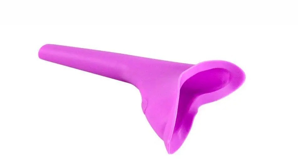 2Pcs Portable Female Ladies Urinal Funnel Camping Travel Toilet Stand Pee Device