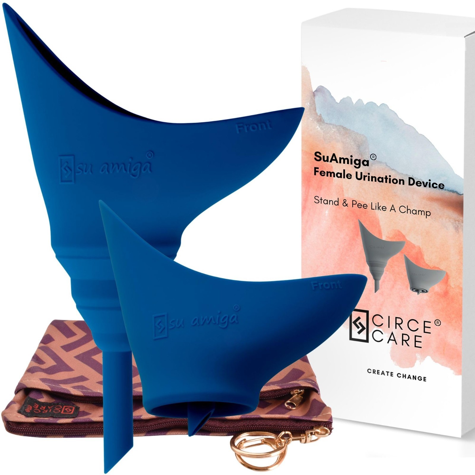 Portable Female Urination Device – Collapsible Urinal for Women, Travel & Outdoo