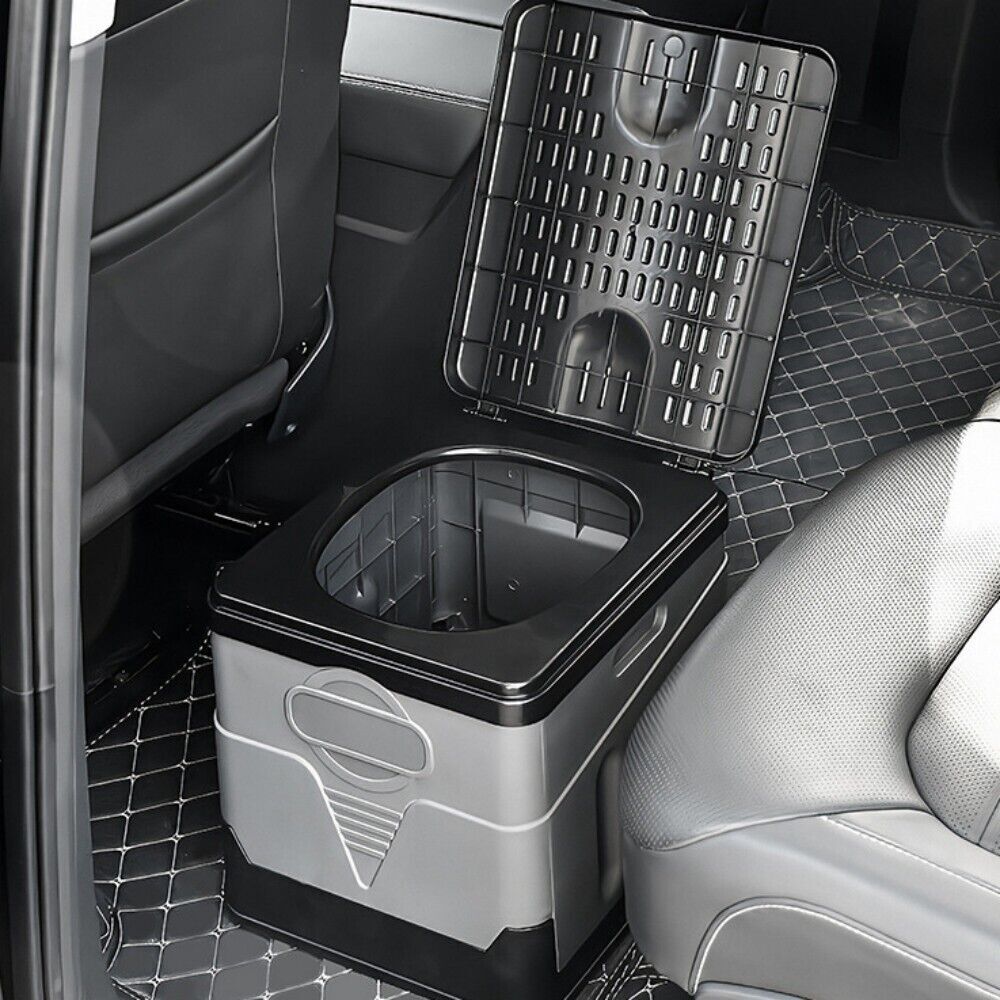 20ML Portable Folding Toilet Outdoor Travel Camping Potty Car Toilet Anti-Odor