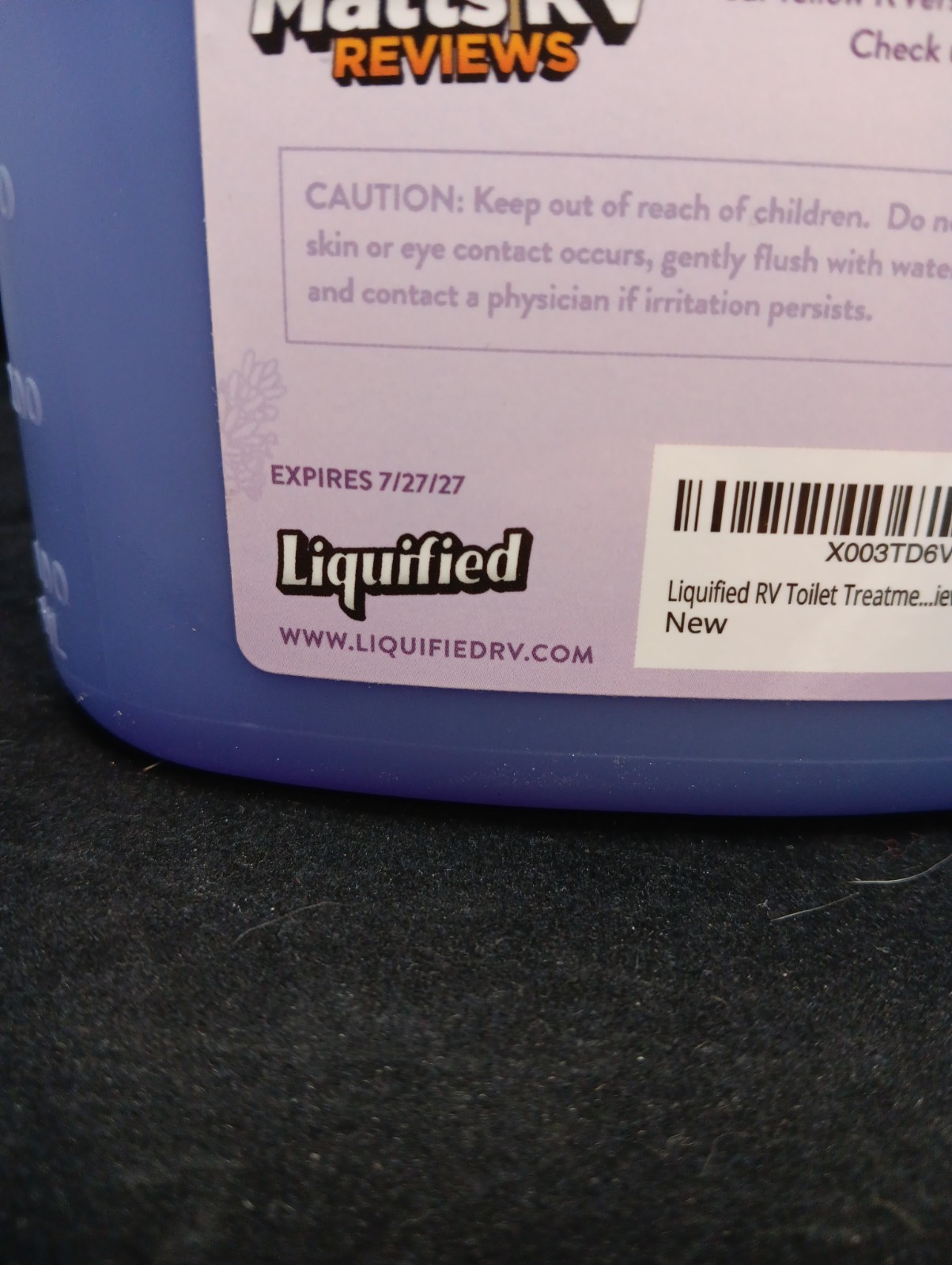 RV Toilet Treatment Lavender Scent 32oz. Odor Eliminator. Brand NEW.