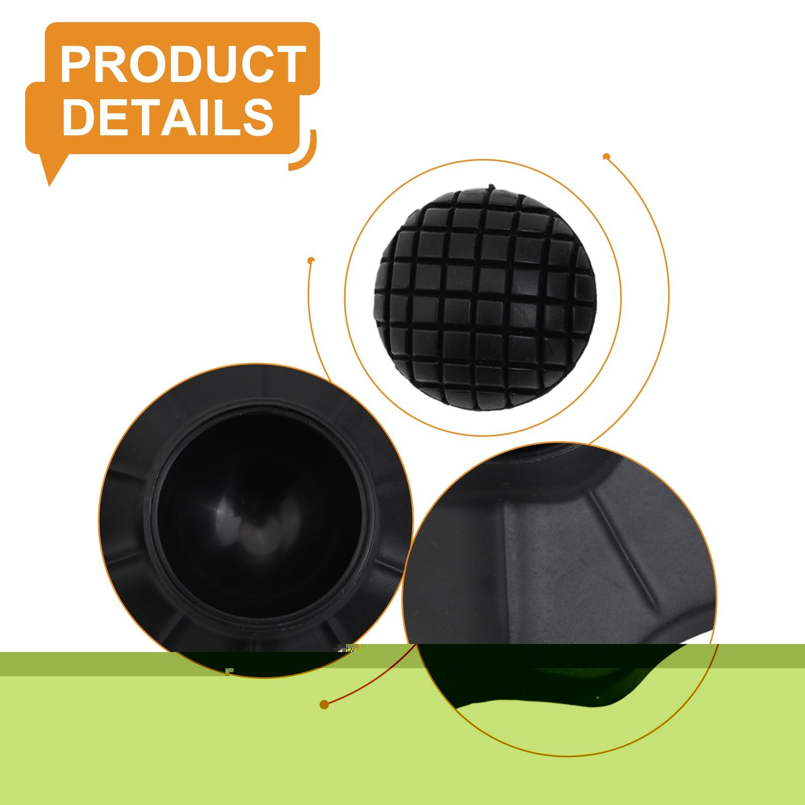 Plastic Chair Leg Protectors for Outdoor Folding Chairs (67 characters)