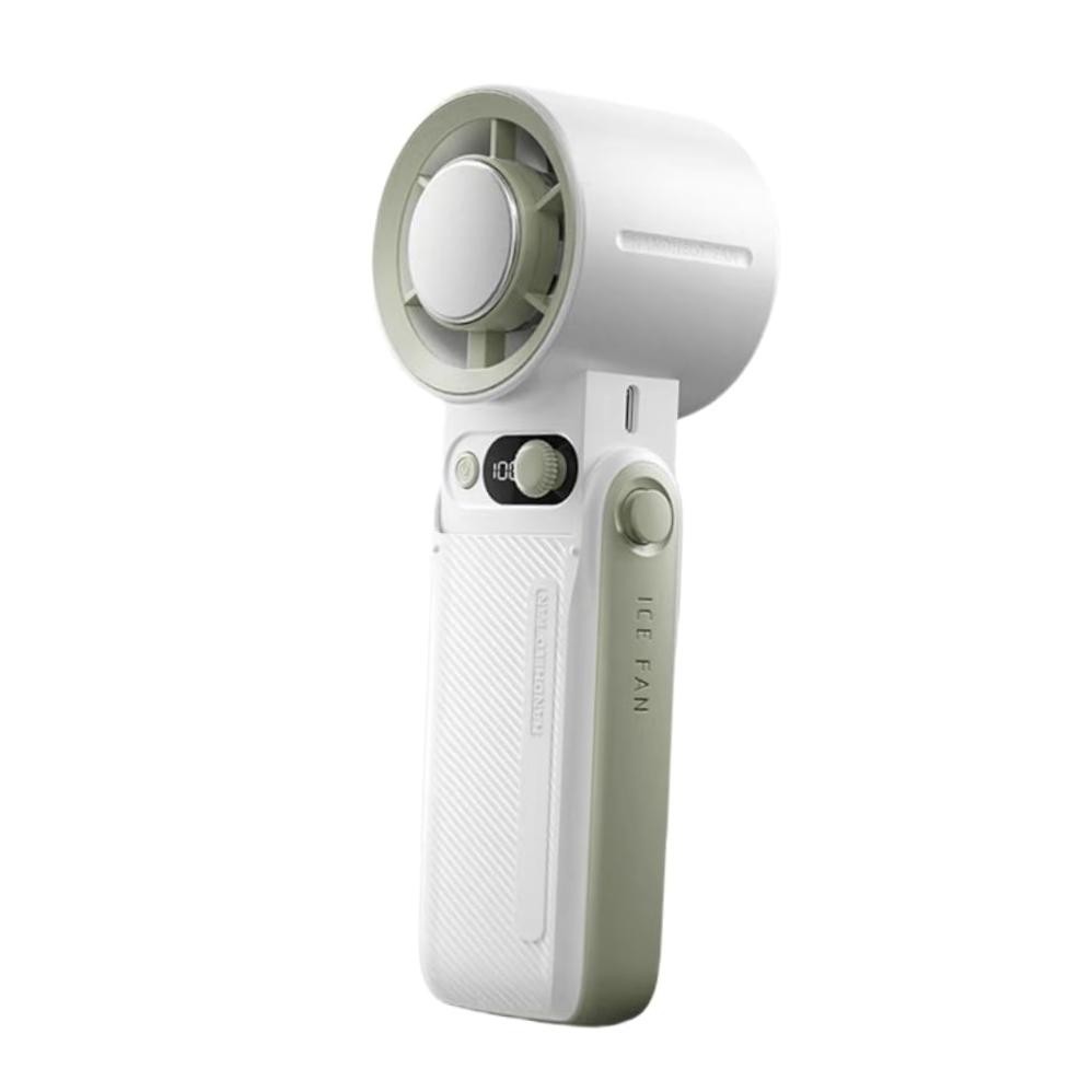 Portable Handheld Fan with Instant Ice-Cooling Technology, 199 Adjustable White