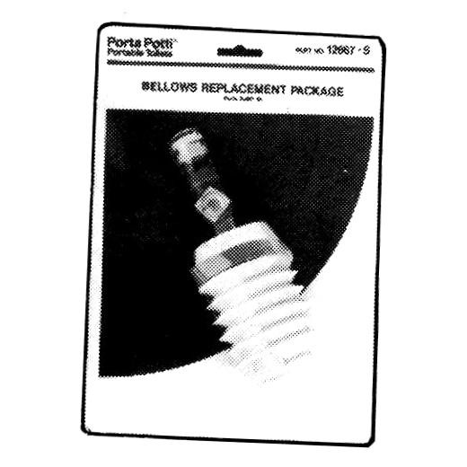 (7862 Porta Potti Bellows Kit , White