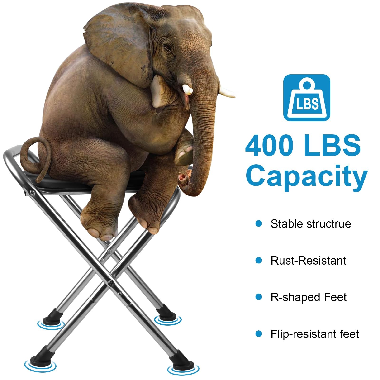 Portable Toilet for Camping, Portable Toilet Seat, Portable Toilet Travel, Stain