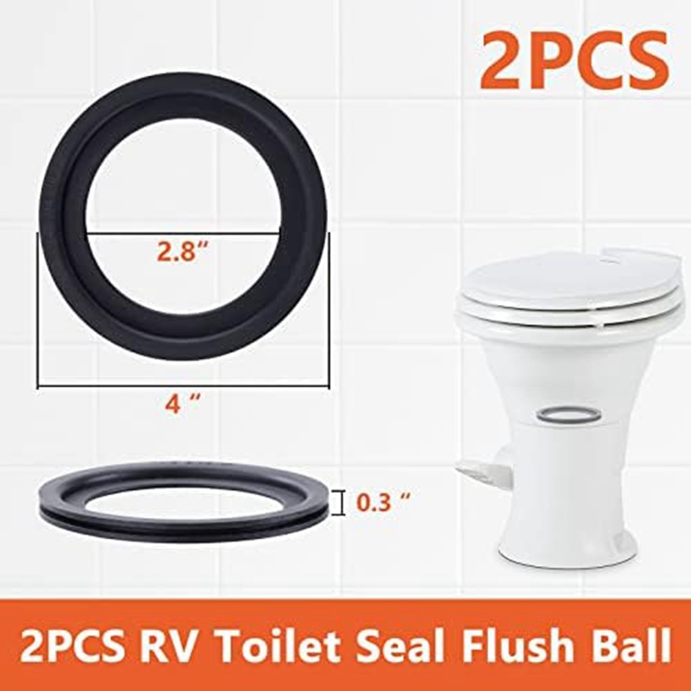 2Pcs RV Toilet Seal Kit Perfect Replacingfor 300/310/320 RV Toilet Parts2716