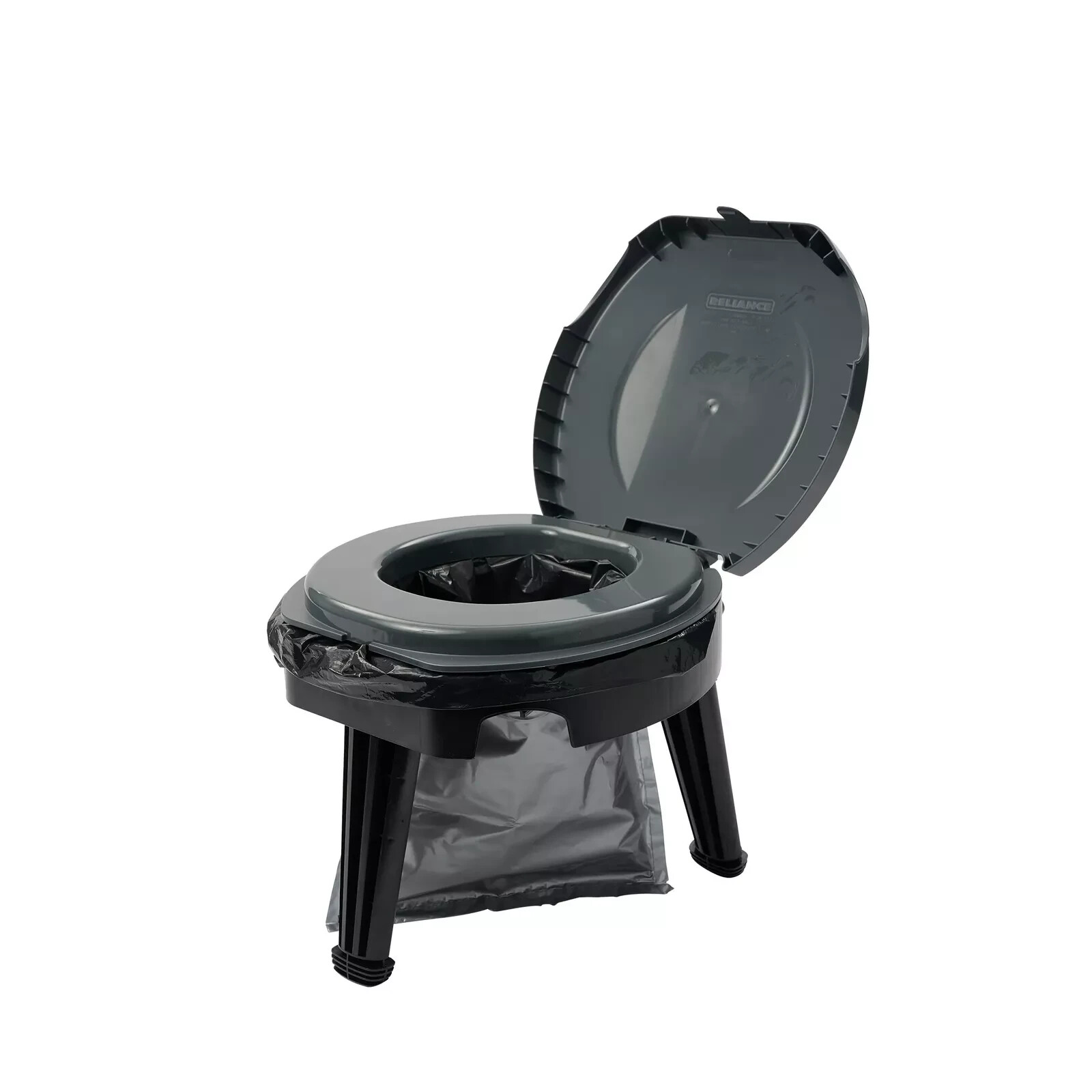 Portable Camping Toilet FOLD-to-GO Folding Reliance Products Black NEW
