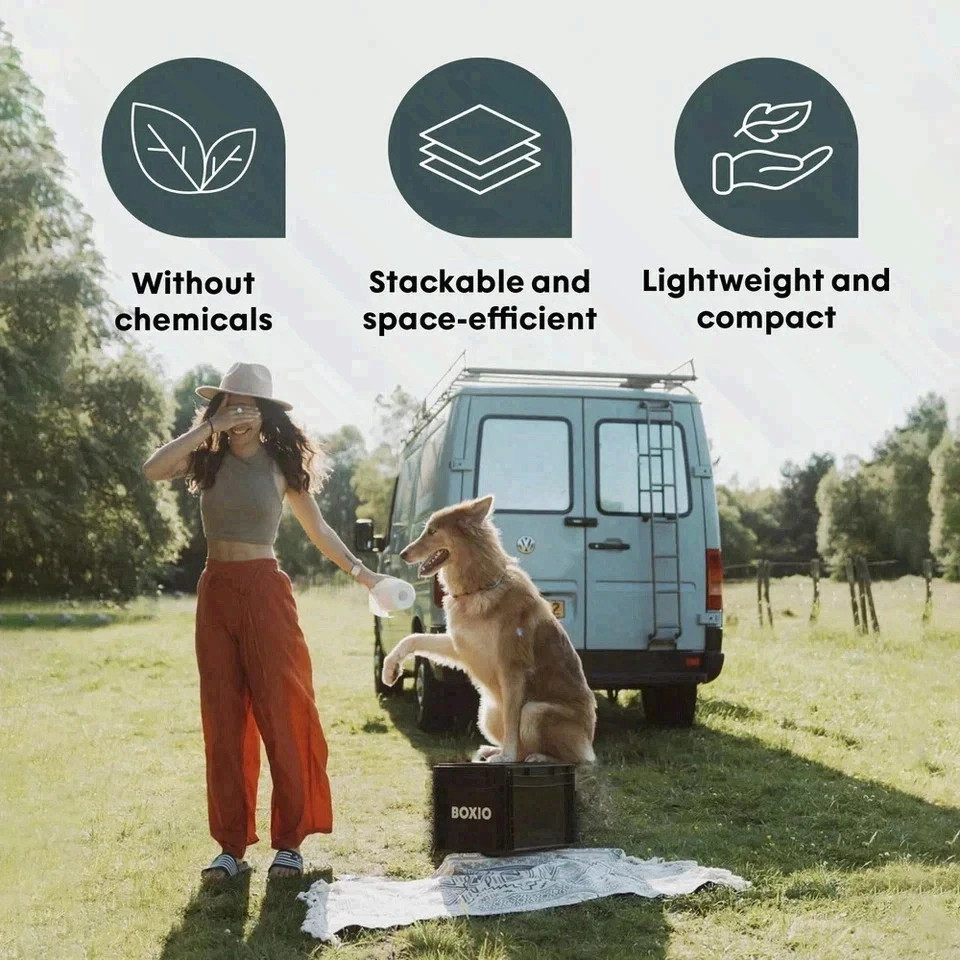 BOXIO TOILET Portable Camping Toilet – Separating Eurobox Design Freeship USA
