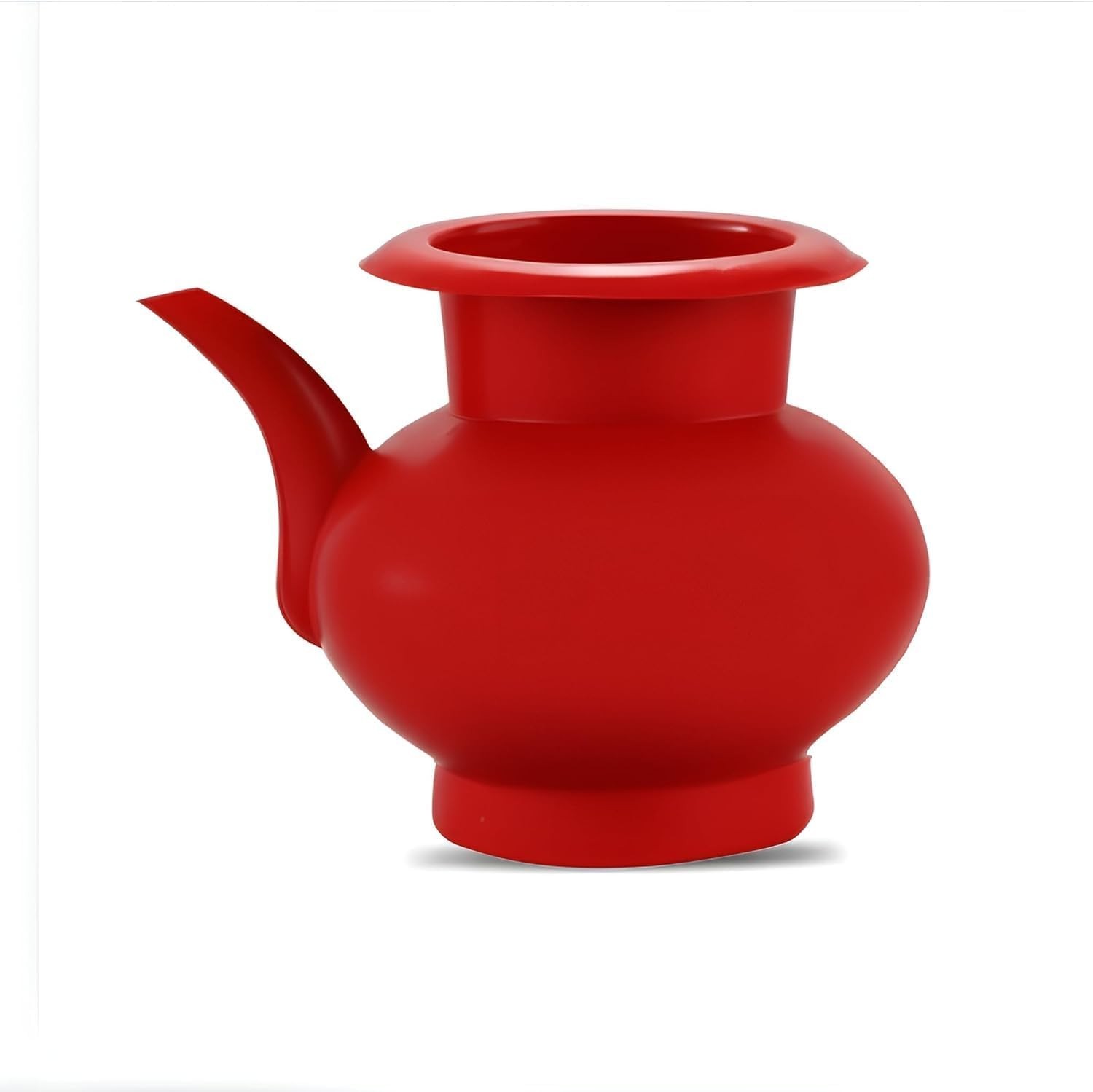2.5L Plastic Lota Badna Water Jug for Wudu Personal Hygiene Toilet Wash ( Red )