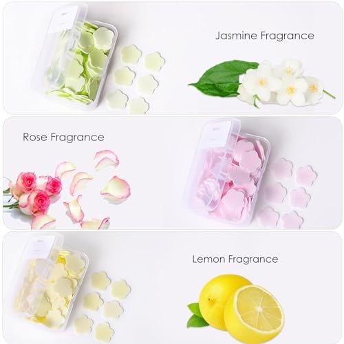 300pcs Portable Hand Washing Soap Sheets, Scented Mini Soap Sheets, Yellow